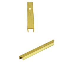 미소레일ㄷ자 1800mm 황동 미닫이문 고급