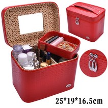 파우치 소녀 마음 넷 레드 인스 트럼펫 방수 대용량 손, 04.붉은색