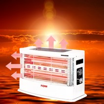 FUJIKA 캠핑 가정용 원적외선 전기 히터 업소용 사무실 욕실 화장실 메탈 난방기