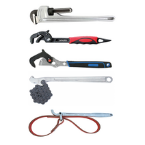 smato 파이프 벨트 체인 매직 만능 렌치, A- 알루미늄 파이프렌치, 24인치