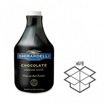 기라델리 초콜릿맛 프리미엄소스, 2.47kg, 6개