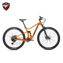 carbon soft tail mtb mountain bike twitter forest sram 12 속도 29erer xc 부스트 148mm 더블 쇼크 dnm 유압 브레이크, 주황색, 29x17(175-190cm), 13초