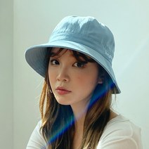 면 브라이터 자수 남녀공용 버킷햇 벙거지