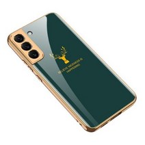 한곳에모아 갤럭시 S22 플러스 울트라 골드 엣지 대리석 케이스