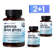 웰핏 먹는 화이트 콜라겐 글루타치온정 500mg, 500mg x 60정, 2개