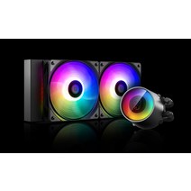[DCONE]규슈 풍신 수냉/240cpu 수냉 라디에이터 360 일체형 냉각 배출 ARGB 데스크탑 TR4 컴퓨터 AM4, 요새 240RGB