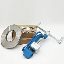 금속 철밴드 조임기 밴딩기 펜치 핸드 호스 전봇대, 단일사이즈, 단품