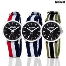 MM11032_1 무민 남여공용 나토밴드시계