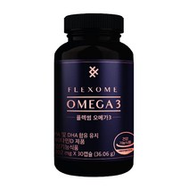플렉썸 알티지오메가3 1202mg x 30 캡슐 고함량 캘리포니아 혈행개선 비타민D EPA DHA 알티지, 플렉썸 알티지오메가3 1202mg x 30캡슐