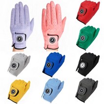 까스텔바작 여성 천연 올양피 골프 컬러 장갑, 색상 : 컬러장갑 라벤더 20