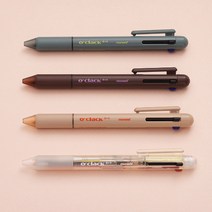 모나미 오클락 3+1 3색볼펜+샤프 0.5mm, 스모키그린