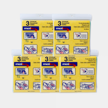 천연펄프 비스코스 3색 독일산 주방 컬러행주 3Px5매