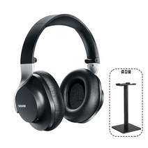 SHURE Aonic40 블랙 블루투스 무선 노이즈 캔슬링 헤드폰 + 거치대
