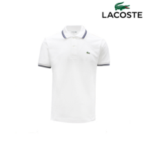 라코스테 LACOSTE 남성 피케코튼 반팔 티셔츠PH2384_WT