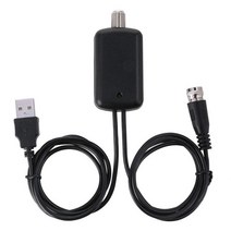 HDTV안테나 안테나증폭기 디지털 위성 지상파 HDTV TV 안테나 신형 조명 증폭 HD 신호 증폭기 실내, [01] Black