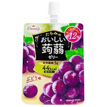 맛있는 곤약 젤리 포도 맛 150g × 6 개