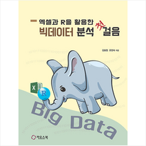 카오스북 엑셀과 R을 활용한 빅데이터 분석 첫걸음 +미니수첩제공