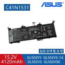 ASUS 노트북 C41N1531 호환용 배터리 GL502VS GL502VSK GL502VY GL502VS-1A GL502VY-DS71