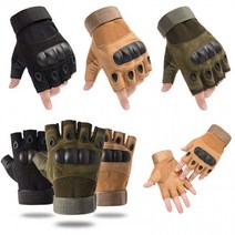 반장갑 레저 너클 전술 밀리터리 테크니컬, 그린(F97)_XL사이즈