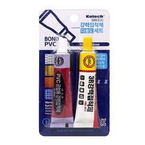 -H/강력본드/다용도접착제/공업용접착제/PVC용접착제/플라스틱류접착제 코텍 다용도세트 강력접착제, 상세페이지 참조