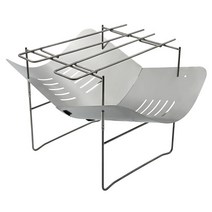 조립식 티타늄 화로대 미니 스토브 야외 화로 부시크래프트 솔캠 그릴 화로세트, 티타늄화로 + 베이직