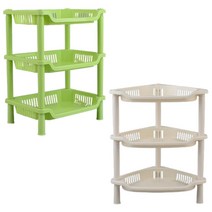 욕실 코너장 목욕탕 선반 샤워실 모서리 욕실수납선반 욕실선반무타공, 4. 사각(그린)