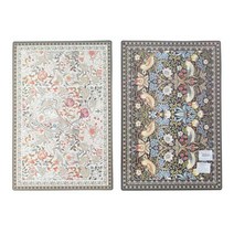 cocooning 이탈리아산 Diamant 유니크 디자인 양면 테이블 매트, 45*30, 플로라