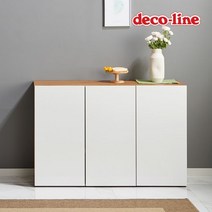 [데코라인] 코넬 폴센 1200 월플렉스 수납장 DNS011, 색상:오크