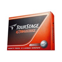 BRIDGESTONE (브리지 스톤) 골프 공 TOURSTAGE 엑스트라 디스턴스 1 다스 (12 개들이), オレンジ