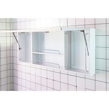 라비앙) 플랩장 블랙 1200*500 욕실장 LABIANG 쇼바장 욕실수납장 욕실상부장 라비앙욕실장, 플랩장 화이트워시1200, 수도권배송