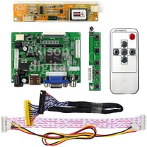 만능ad보드 모니터 영상보드 노트북패널 diy용 HT12X12-100 LTN121XF-L01 LTN121X1-L01 HT12X21-230 LCD LED 스크린 컨트롤러 보드 드라이, 한개옵션0