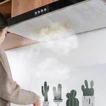 잘라쓰는 가스렌지 기름때 후드커버 후드망 식당 원룸 환풍기망 업소