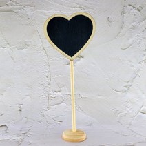 스탠드형 미니 메모 칠판(하트), 상세페이지 참조