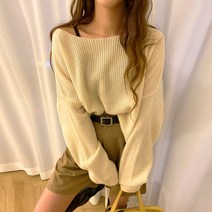 [여리핏!] 플라이 베러 여리핏 루즈 니트