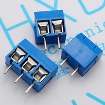 KF301 파란색 2 p3p 5.08 MM 터미널 PCB 15 a 300 v 접합 가능, 01 10pcs a pack  3p