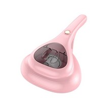 침구청소기 침대청소기 휴대용 진공 휴대용 진드기 제거제 진공 및 소파 무선 진공 uv 살균, 분홍색
