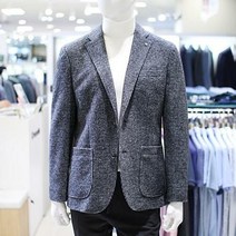이랜드 [크로커다일]크로커다일 남성 F/W 가을 겨울 미니멀 체크 캐주얼 울자켓 SPA8JK4103_엔씨송파점