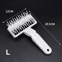 피자붕어빵 크리 베이킹 도구 펀칭 반죽 롤러 피자 크래커 빵 필링 니들 플라스틱 휠 DIY 주방 액세서리 114782, L