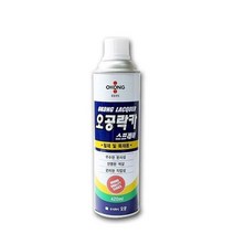 오공 락카 420ml 스프레이 페인트 W 5247EA, 쿠팡49샵 은색