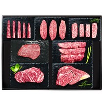 설선물세트 마장동 한우이츠 투뿔 한우살치살 안심 꽃등심 업진 채끝 갈비살 명절 설 추석 선물, 1++한우(살치살)180g