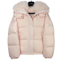 이브살로몬 아미 폭스퍼 카라 다운 패딩 FV02760DORD A5089 ROSEWATER [YVC016lp]
