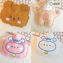 배 미니 온찜질기 군대 방한 용품 케릭터 봉제 인형 휴대용 손난로 허리 털 보온 물 주머니 발 포켓용 발바닥 캠핑 핫펙 눈 패드 목 온열 찜질기 무릎 보냉백 어깨 찜질팩 브라운곰