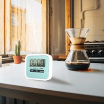 원터치 스탑워치 복싱 타이머 크로스핏 공시생 요리, 핑크