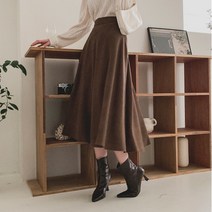 겟잇미 겟잇미라런티 편한 주름 A라인 기본 밴딩 롱스커트 (7783322)
