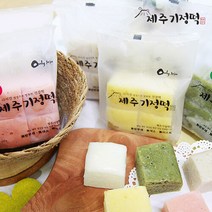[제주기정떡] 자연발효 건강떡 백미한판 1.9kg (64조각), 1박스