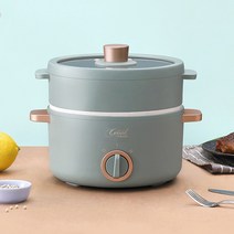 전기멀티쿠커 라면포트 찜기 가정용 전기 요리 다기능 기숙사 휴대용 미니냄비, 17.B Double layers - AU
