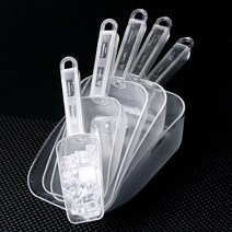 PC 카페 얼음 아이스 스쿱 얼음삽 제빙기, 01-PC 얼음스쿱 소소 150ml, 1개