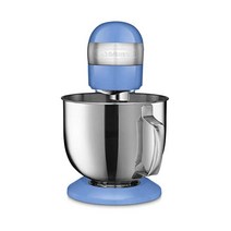 쿠진아트 Precision Pro Digital SM-50BC 5.5쿼트 스탠드 믹서 머랭거품기 베이킹 반죽기 탄소반죽기, 07. Periwinkle Blue, Mixer