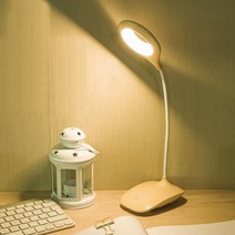 디월스 아이스크림 LED 데스크램프 충전가능 TD7501B 스탠드조명, 색상:그린(TD7501B)