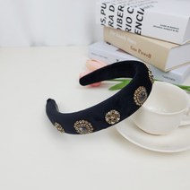 무이토린다 앤틱 스타 큐빅 볼드 헤어밴드